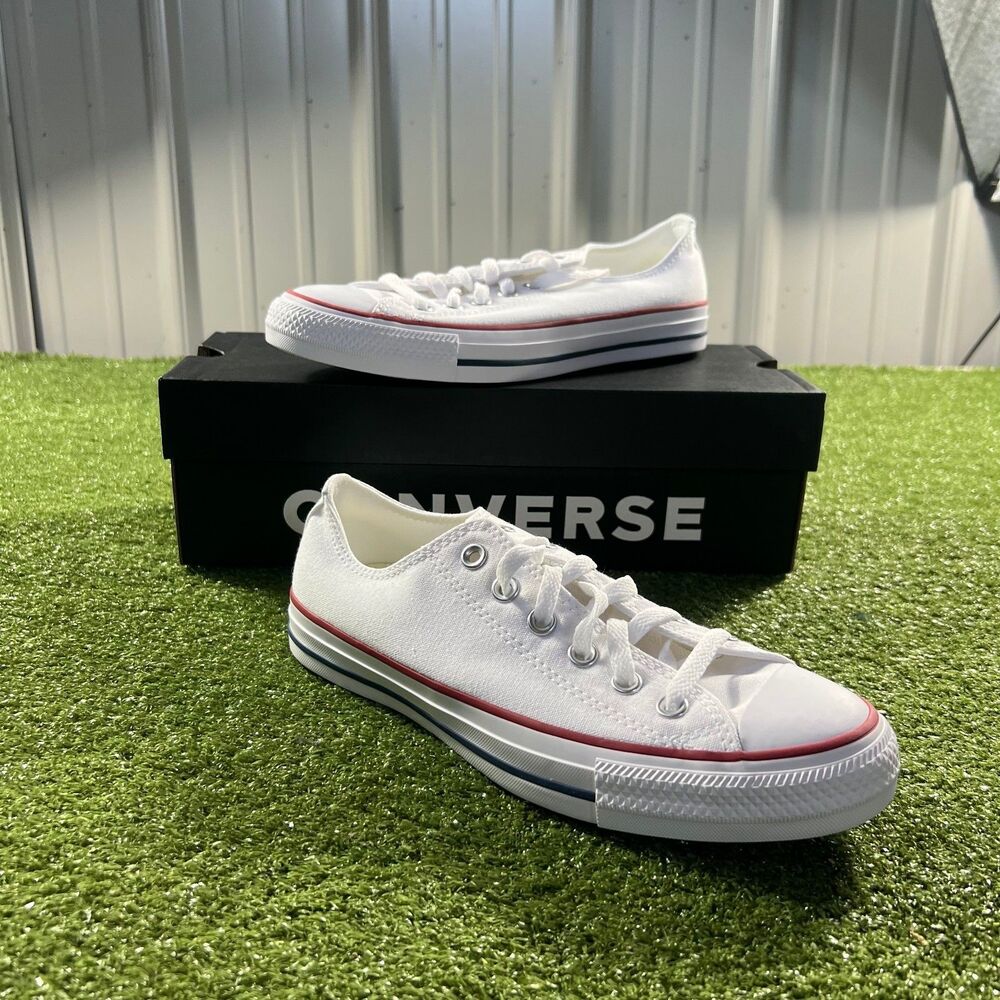 Converse Chuck Taylor All Star Low Top Optical White Men's 6.5 Women's 8.5 NIB